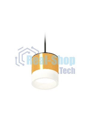 Светильник Ambrella Light XP8121025 PYG/FR/SBK золото желтое полированное/белый матовый/черный песок GX53 (A2333, C8121,N8401)