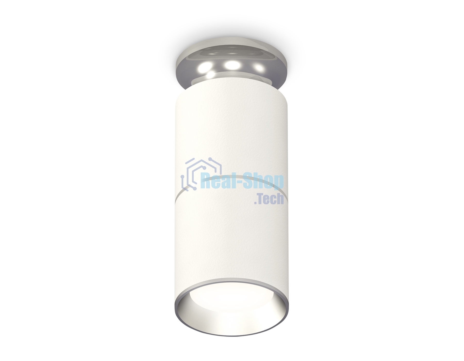 Светильник Ambrella Light XS6301240 SWH/PSL белый песок/серебро полированное MR16 GU5.3 (N6903, C6301, A2060, N6104)