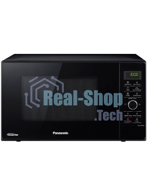Микроволновая печь Panasonic NN-GD37HBZPE черный 23 л, 1000 Вт, переключатели - сенсор, поворотный механизм