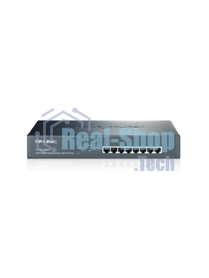 Коммутатор TP-Link SMB TL-SG1008P Коммутатор 8-port Gigabit Switch с 4 портами РоЕ
