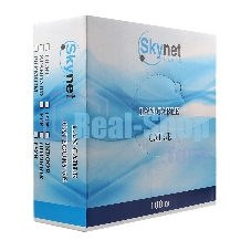 Кабель SkyNet Premium FTP-LSZH 4x2x0,51, низкое дымовыделение, нулевое содержание галогенов, медный, FLUKE TEST, кат.5e, однож., 100 м, box, оранжевый