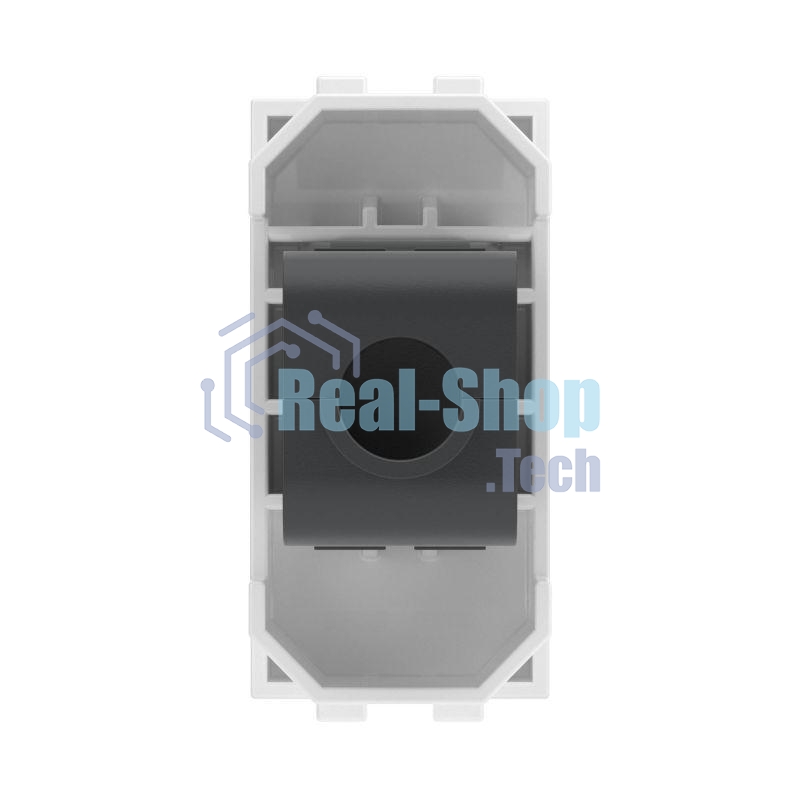 Компьютерная розетка RJ-45 кат.5Е (разъем PcNet), белая, 1мод. ДКС 76654B