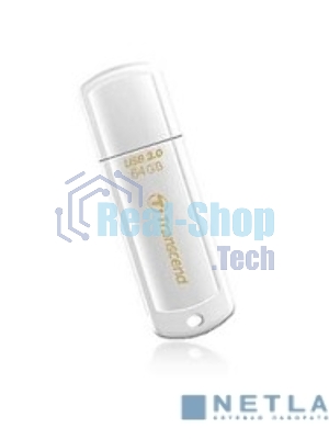 Флешка USB Transcend JetFlash 730 (TS64GJF730), 64Gb, USB 3.0, R/W 80/25, белый