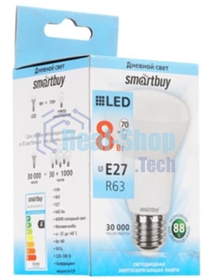 Светодиодная лампа Smartbuy-R63-07W/3000/E27