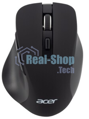 Мышь беспроводная Acer OMR140 черный, 1600 dpi, радиоканал, USB, кнопки - 6