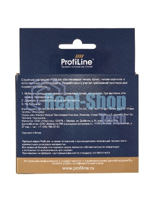 Картридж струйный ProfiLine PL-LC39/985Y для принтеров Brother DCP-J125/DCP-J315W/DCP-J515W/MFC-J220/MFC-J265W/MFC-J410/MFC-J415W с чернилами Yellow