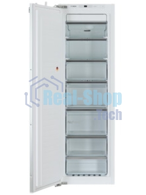 Встраиваемый морозильный шкаф Bosch GIN81AEF0U, белый, 212л, 5 ящиков
