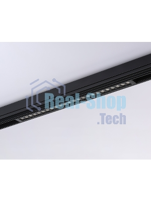 Управляемый светодиодный светильник для шинопровода Magnetic Ambrella light GL1314 BK черный IP20 24W 3000K-6400K 220V 24° 455*25*42 (Без ПДУ)