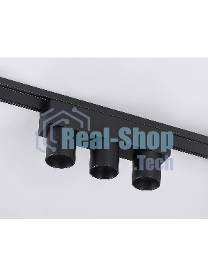 Светильник трековый светодиодный GV1504/3 BK черный IP20 6W 4200K 48V 24° 122*26*55