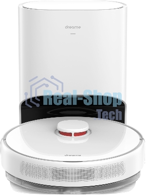 Робот-пылесос Dreame D10 Plus белый, 5200 мА·ч Li-Ion, уборка сухая/влажная, пылесборник контейнер 0.4 л
