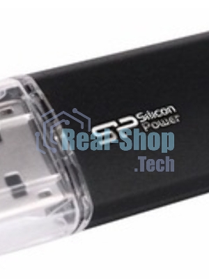 Флешка USB Silicon Power R/W USB 64Gb Ultima II SP064Gb,UF2M01V1K USB 2.0, черный