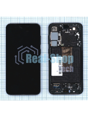 Дисплей для Samsung Galaxy S23 Plus 2023 S916B в сборе с тачскрином ServicePack черный GH82-30476A