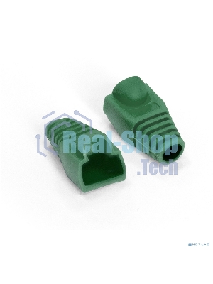 Колпачок ExeGate BC45-100-GN изолирующий для коннектора RJ-45, зеленый (100 шт)
