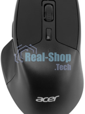Мышь беспроводная Acer OMR150 черный, 1600 dpi, радиоканал, USB, кнопки - 6