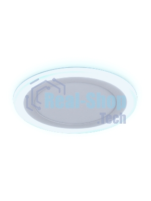 Встраиваемый cветодиодный светильник Ambrella light DCR365 12W+4W 4200K/6400K 85-265V D195*28