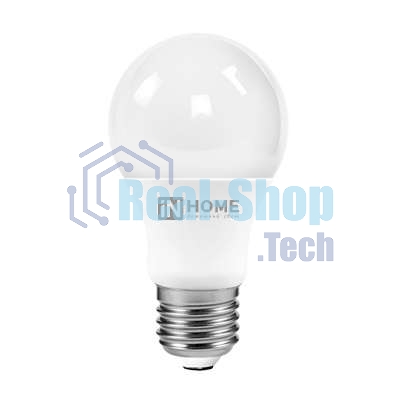 Лампа светодиодная IN HOME 4690612020273 LED-A60-VC 15 Вт 230В E27 4000К 1430 лм
