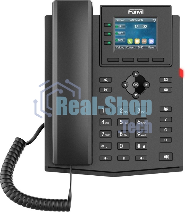 Телефон IP Fanvil X303W черный
