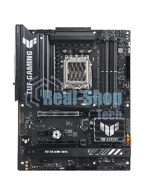 Материнская плата ASUS TUF GAMING B650E-PLUS WIFI, AM5, AMD B650, 4xDDR5, 4xSATA, 3xM.2, 1xPCIe 5.0 x16, 1xPCIe 4.0 x4, 2xPCIe 4.0 x1, 1xDisplayPort, 1xHDMI, 1x2.5Gb LAN, Wi-Fi 6E, Bluetooth 5.3, 1xUSB-C 20Gbps, 3xUSB-A 10Gbps, 6xUSB-A 2.0, 5x3.5 мм, 7.1, ATX