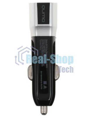Автомобильное зарядное устройство Qumo PD (Charger 0080), Type C, черный