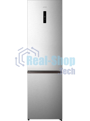 Холодильник Gorenje NRK620FAXL4 серый двухкамерный 238/86л морозилка снизу, No Frost
