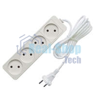 Удлинитель 4х3 м без заземл. 10А IP20 2.2 кВт Союз 481S-1403
