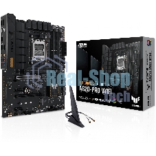 Материнская плата ASUS TUF GAMING A620-PRO WIFI, AM5, AMD A620, 4xDDR5, 4xSATA, 2xM.2, 1xPCI-E 4.0 x16, 1xPCI-E 3.0 x16, 2xPCI-E x1, 1xHDMI, 1xDP, 1x 2.5Gb LAN, 3xUSB-A 2.0, 2xUSB-A 3.2 Gen 2, 1xUSB-C 3.2 Gen 1, 5x3.5 мм, 7.1, ATX