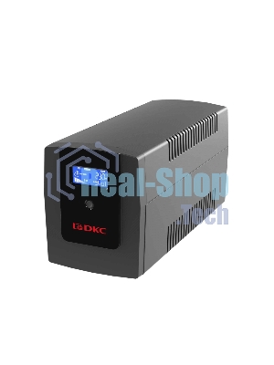 Источник бесперебойного питания DKC INFOLCD1200I ИБП Info LCD 1200В.А IEC C13 (4) USB + RJ45