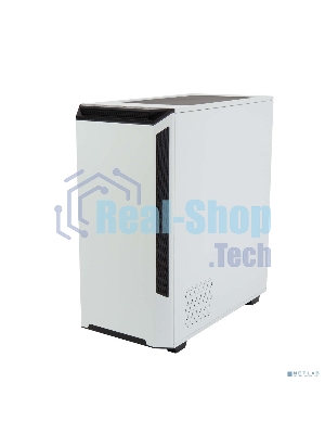 Компьютерный корпус Hiper PW81 белый без БП ATX 3x120мм 2xUSB2.0 2xUSB3.0 audio bott PSU