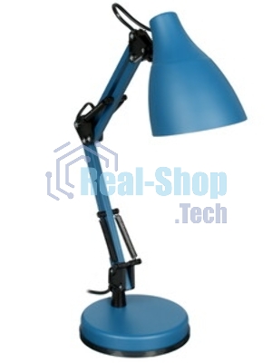 Светильник Camelion KD-331 C06 синий (Светильник настольный, 230V, 40W, E27)