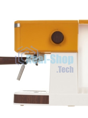 Кофеварка эспрессо BQ CM2006 желтый, исп. кофе - молотый, 1.7 л, 850 Вт, 20 бар