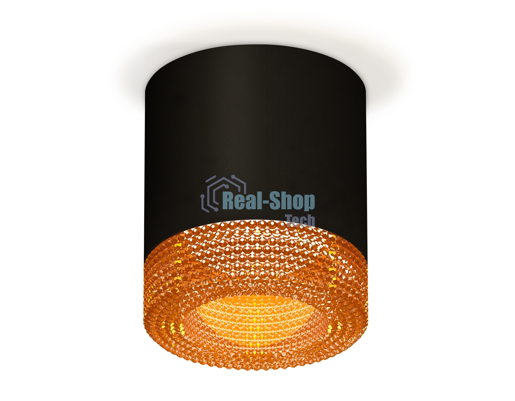 Светильник Ambrella Light XS7402014 SBK/CF черный песок/кофе MR16 GU5.3 (C7402, N7195)