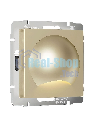 Встраиваемая LED подсветка Werkel Moon W1154411 (шампань)