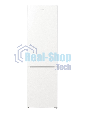 Холодильник Gorenje NRK6201PW4 белый двухкамерный 235/96л морозилка снизу, No Frost