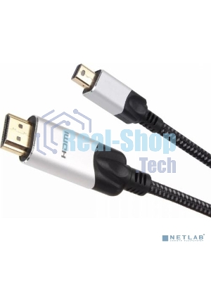 Кабель-переходник miniDisplayPort M-> HDMI M 4K@60Hz 1,5 м VCOM