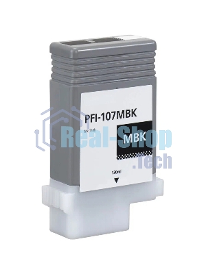 Картридж струйный Canon PFI-107MBK (6704B001) черный матовый (130 мл) для Canon iP F680/685/780/785