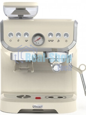 Кофейная станция BQ CM5000 бежевый, исп. кофе - зерновой/молотый, 2 л, 1560 Вт, 15 бар