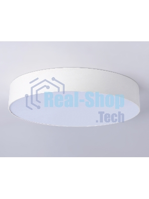 Потолочный светодиодный светильник Ambrella light FV5527 WH белый LED 45W 3000K D400*58 (Без ПДУ)