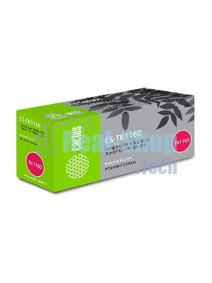Картридж лазерный Cactus CS-TK1160 черный (7200 стр.) для Kyocera Ecosys P2040dn/P2040dw