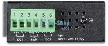Коммутатор индустриальный неуправляемый Planet IGS-500T IP30 Compact size 5-Port 10/100/1000T Gigabit Ethernet Switch (-40~75 degrees C)