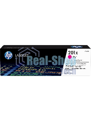 Тонер Картридж HP 201X CF403X пурпурный для HP CLJ Pro M252/M277 (2300 стр.)