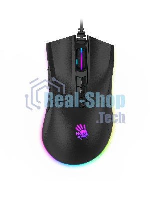 Мышь проводная A4Tech Bloody P90s черный, 8000 dpi, USB, кнопки - 8