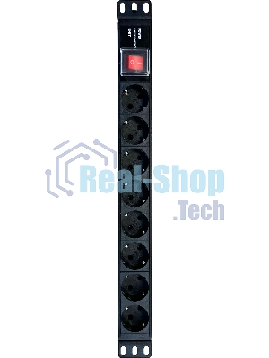 Блок распределения питания NTSS NTSS-PDU-DA2030 гор.размещ. 8x базовые 16A клеммная колодка