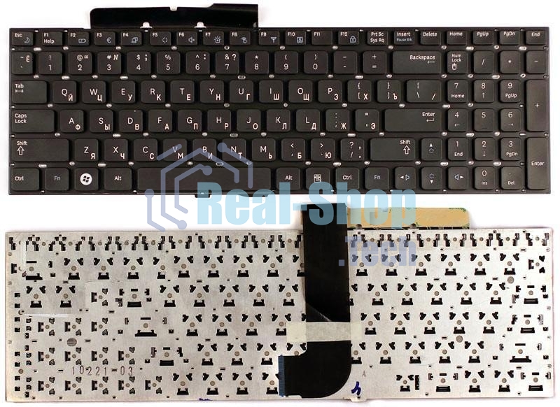 Клавиатура для ноутбука Samsung RF510 RF511 черная