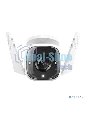 Видеокамера IP TP-Link Tapo C310 белый 3Mp indoor & outdoor IP camera, 30m Night Vision, IP66 dust & waterproof, Motion Detection and Notification, 2-way Audio, supports Micro SD card storage, easy setup with APP