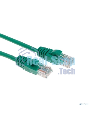Патч-корд U/UTP Rexant cat.5e, RJ45-RJ45, 26AWG, ZH нг(А)-HF, зеленый, 1 м