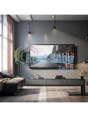 Экран для проектора S'OK SCFRV-266x150G 120