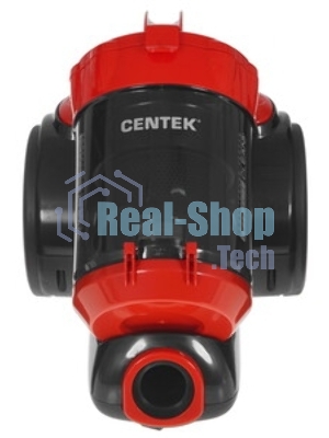 Пылесос Centek CT-2528 Red красный/черный, 350/2000 Вт, уборка сухая, пылесборник циклонный фильтр 1.5 л