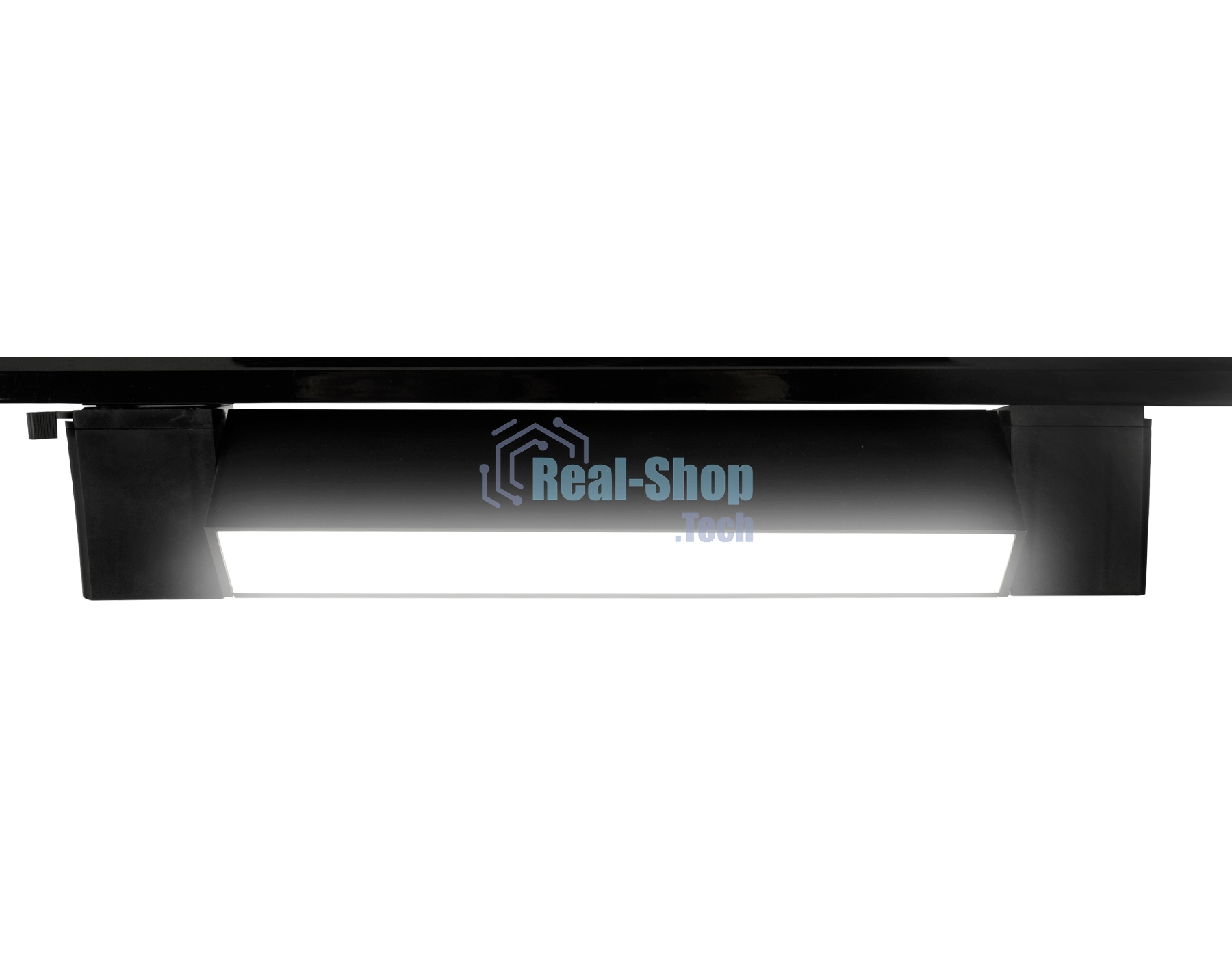 Трековый однофазный светодиодный светильник Ambrella light GL6661 BK черный LED 12W 4200K