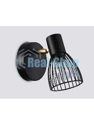 Светильник Ambrella light TR8659 BK/GD черный/золото E14 max 60W 160*100*145
