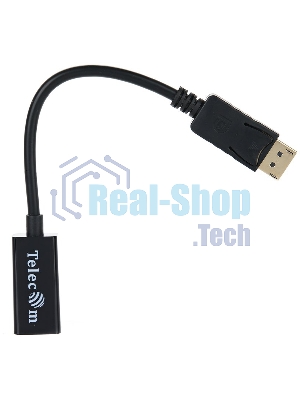 Кабель-переходник DP --> HDMI-F 0.2m, Telecom (TA553)